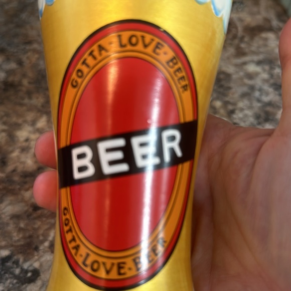 Lolita "Birthday Beer" Pilsner Glass 22oz gotta love beer - Picture 3 of 6